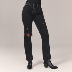 Abercrombie Curve Love Dad Jeans